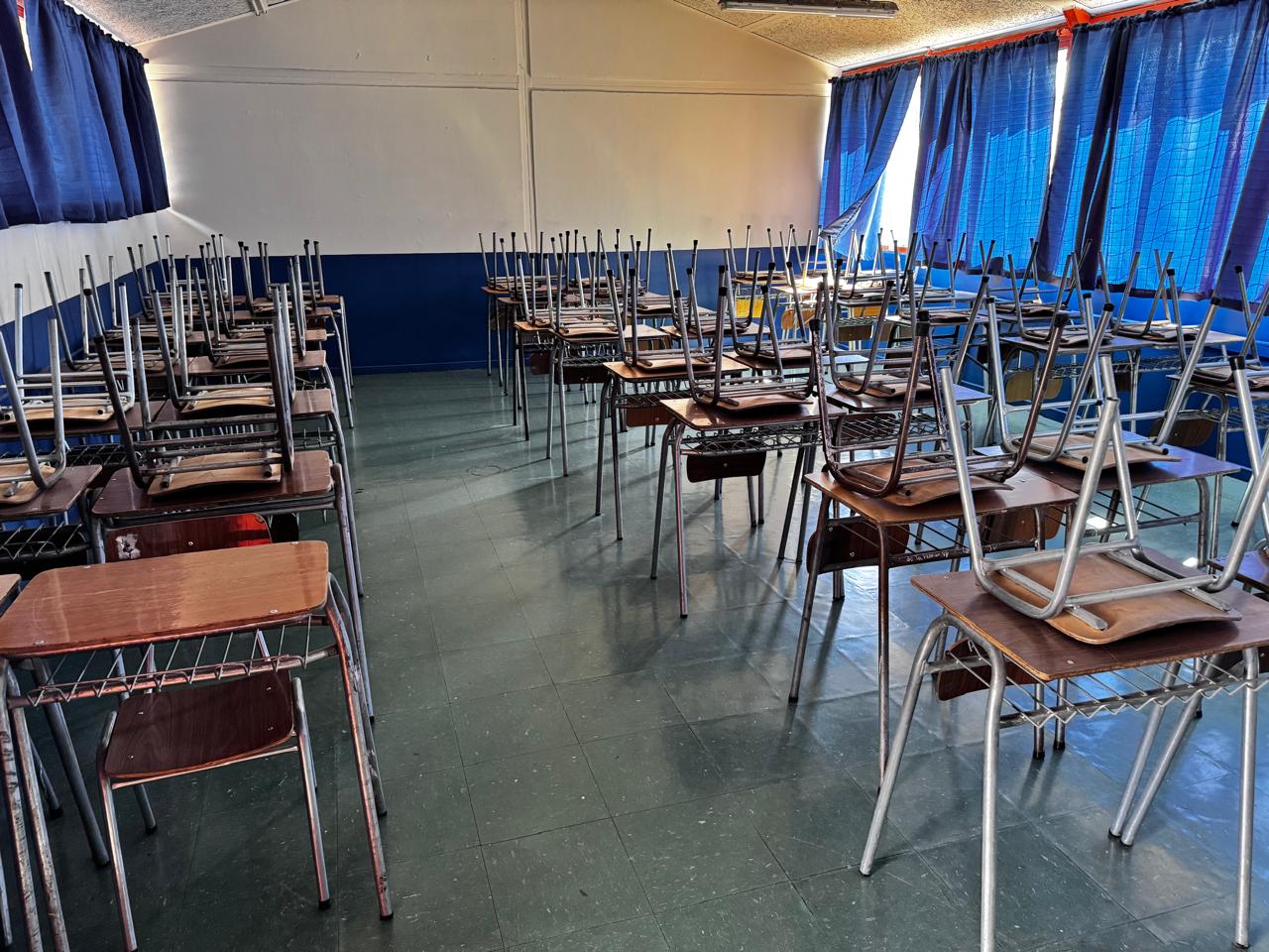 ¡RENOVACIÓN TOTAL! PINTURA PARA COLEGIO ROSARIO CONCHA