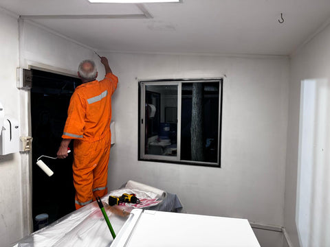 Remodelación Integral - Pintura enfermeria Colegio Rosario Concha