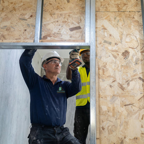 Construcción y Remodelación de baños y sala de profesores - Colegio Academia de Humanidades