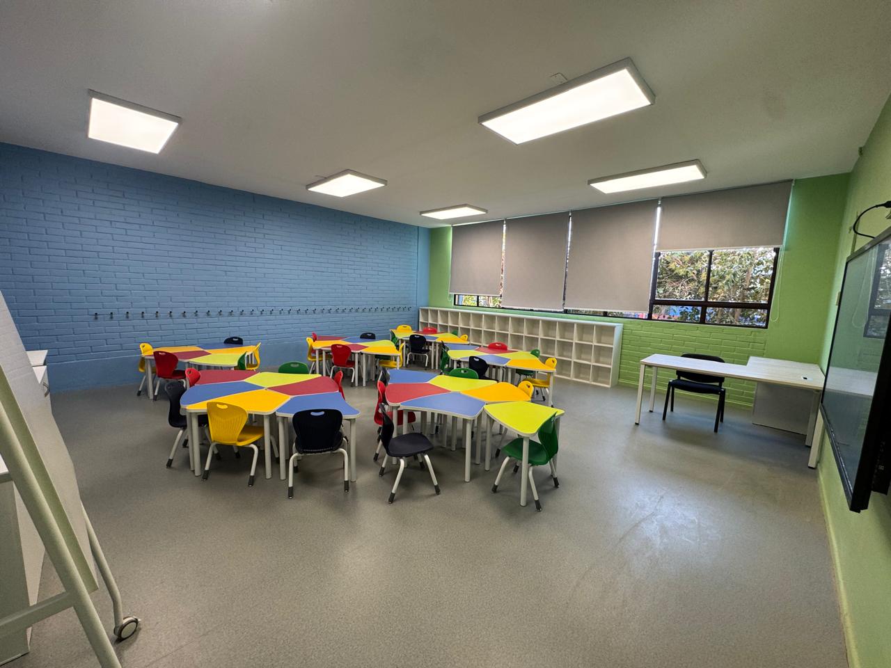 Revitalización integral de salas en Colegio Piamarta