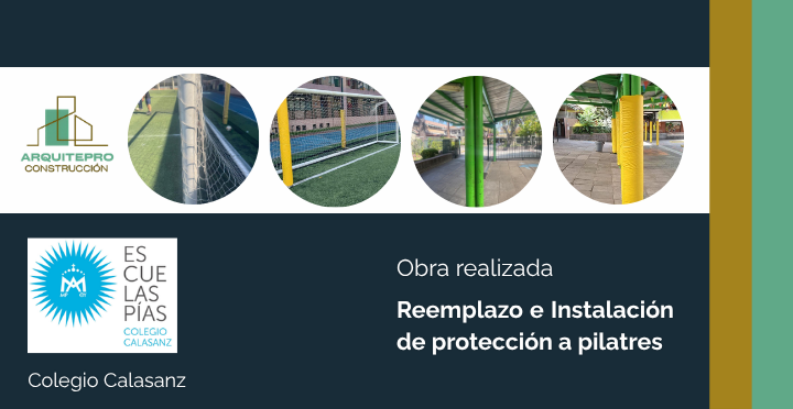 PORTADA TRABAJO PROTECCION DE PILARES COLEGIO CALAZANS